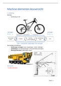 Machine elementen cursus