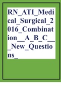 RN_ATI_Medical_Surgical_2016_Combination__A_B_C___New_Questions_