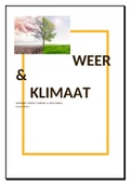 Wekstuk weer en klimaat 