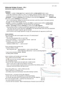 Oncologie Tentamenstof DT 1 – alle colleges (incl. plaatjes)