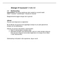 Samenvatting Biologie voor jou hoofdstuk 1 (stofwisseling) & 2 (voeding)