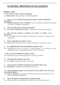 Business important chapter questions and answers/ summary