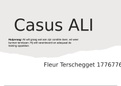 Presentatie casus Ali pitch klinisch redeneren - fysiotherapie HU