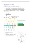 Samenvatting Introduction to Genetic Analysis, ISBN: 9781429276344  Genetica En Evolutie (5102GEEV6Y)