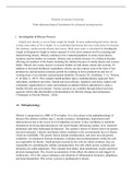 Pathopharmacology Task 1.docx    Western Governors University  Patho-pharmacological foundations for advanced nursing practice  1.   Investigation of Disease Process:  Simply put, obesity is excess body weight for height. In more epidemiological terms, ob