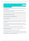 Boating License, BoatUSFoundationVA Chapter 5, Safe Boat Operation, Boaters Safety, Boating Exam, BoatUS Foundation Quizzes, Boating Exam Chapter's 1-6 || with A+ Guaranteed Solutions.