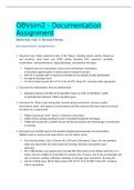 OBVsim 2 DOCUMENTATION ASSIGNMENT