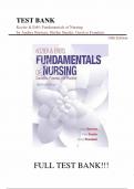 Test Bank - for Kozier & Erb's Fundamentals of Nursing (Fundamentals of Nursing (Kozier)) 10th Edition by Audrey Berman, Shirlee Snyder, Geralyn Frandsen,  All Chapters | Complete Guide A+