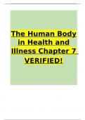 The Human Body in Health and Illness Chapter 7 VERIFIED!