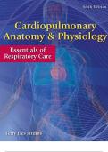 CARDIOPULMONARY ANATOMY PHYSIOLOGY ESSENTIALS OF RESPIRATORY CARE BY TERRY DES JARDINS Z