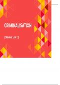 Criminal Law Powerpoint for All Modules