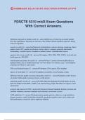 FDSCTE 5310 mid3 Exam Questions With Correct Answers.