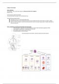 Biologie cursus samenvatting immunologie