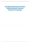 ISYE 6501 Introduction to Analytic  Model Homework 5 Georgia  Institute of Technology.