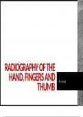 Radiographic Imaging of the Hand: Procedures and Best Practices