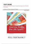 Test Bank- for Journey Across the Life Span: Human Development and Health Promotion Sixth Edition by Elaine U. Polan,  All Chapters | Complete Guide A+