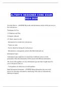 ALTERYX DESIGNER CORE EXAM 2024-2025