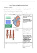 Samenvatting Biogenie 3.2 spierwerking als reactie op prikkels