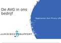 ICT-Vaardigheden: AVG-presentatie
