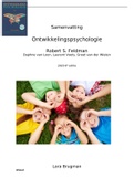 Samenvatting boek Ontwikkelingspsychologie 