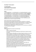 samenvatting van alle aantekeningen van Hoorcolleges module 3 van technische route