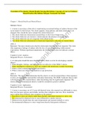 Essentials of Psychiatric Mental Health Nursing 8th Edition Concepts of Care in Evidence- Based Practice 8th Edition Morgan Townsend Test Bank