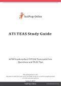 ATI TEAS 7 EXAM ACTUAL EXAM OCTOBER 2024 COMPLETE 4 SECTIONS SCIENCE, MATH, READING AND LANGUAGE USAGE OCTOBER PREDICTOR (6 VERSIONS OF SCIENCE, 3 VERSIONS OF MATH, 3 VERSIONS OF READING, 4 VERSIONS OF LANGUAGE USAGE EACH