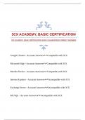 3CX ACADEMY, BASIC CERTIFICATION EXAM |GUARANTEED CORRECT ANSWERS