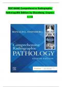 TEST BANK For Comprehensive Radiographic Pathology, 8th Edition by (Eisenberg, 2024) Verified Chapters 1 - 12, Complete Newest Version