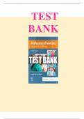 TEST BANK FOR PROFESSIONAL NURSING: CONCEPTS & CHALLENGES, 9TH EDITION BY: BETH BLACK