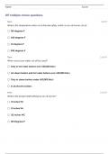 Oil burner License Study Guide ( Massachusetts ) Latest Questions With All Correct Answers!!