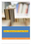 Jones Advanced ECG Exam Review