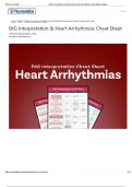 EKG Interpretation & Heart Arrhythmias Cheat Sheet