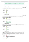 NURS 6501 Midterm Exam 4 / NURS6501 Midterm Exam 4: Advanced Pathophysiology.