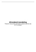 Afronding Mondeling Accountancy - Thema 2, 4, B en D