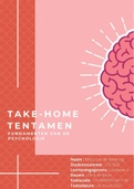 Take home tentamen Fundamenten Psychologie