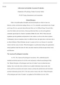 Ethical Dilema TMA.docx    PS:505  Achievement and Aptitude Assessment Evaluation  Department of Psychology, Purdue University Global PS:505 Testing, Measurement, and Assessments   Ethical Dilemmas  Ethics is the philosophical discipline and moral princip