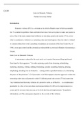 CJ 333 Unit 8 Assignment.docx    CJ-333  Laws on Domestic Violence  Purdue University Global  Introduction  Domestic violence (DV) is a criminal act in which offenders must be held accountable for. To combat this problem. State and federal laws have been 