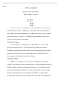 Unit 7 Assignemt 1  Working.docx    HW-315  Unit Seven Assignment  Purdue University Global HW315 Models of Health & Wellness   Unit Seven Assignment  Mental Health  There is a much-needed comprehensive mental health policy that encapsulates the needs for