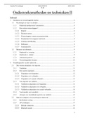 Volledige, uitgebreide samenvatting van  OMT II (HOC)