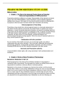 TEST BANKS for Pharmacology and the Nursing Process - Linda Lane Lilley, Shelly Rainforth Collins, Julie S. Snyder,9th &10th Editions Bundle/ PHARMACOLOGY NR 508 FINAL TESTBANKS QUESTIONS & ANSWERS (A  GUIDE)