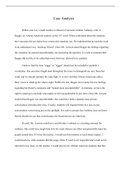 Case_Analysis.docx    Case Analysis   Within case 6.4, a math teacher overheard a Caucasian student, Anthony, refer to Reggie, an African American student, as the €œN€ word. When confronted about the situation, the Caucasian did not realize how serious t