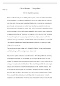 Week5_FINAL.docx                                                Call and Response €“ Taking a Stand  ENG 121  ENG 121: English Composition   Picture a world without the pain and suffering endured by men, women, and children worldwide due to skin pigmentat