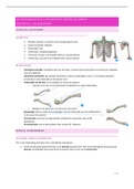 Samenvatting  Anatomie En Fysiologie 2