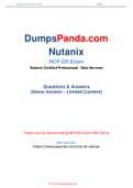 Newest and Real Nutanix NCP-DS PDF Dumps - NCP-DS Practice Test Questions