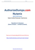 New and Updated Nutanix NCP-DS Dumps - NCP-DS Practice Test Questions