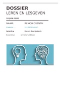 Einddossier voor Onderwijskunde 1 & 2