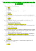 NR 304 PRACTICE QUESTIONS & ANSWERS,CHAPTER 21-ABDOMEN / NR304 PRACTICE QUESTIONS & ANSWERS,CHAPTER 21-ABDOMEN: LATEST,CHAMBERLAIN COLLEGE OF NURSING