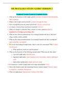 NR 304 EXAM 1 STUDY GUIDE VERSION 2 / NR304 EXAM 1 STUDY GUIDE: LATEST,CHAMBERLAIN COLLEGE OF NURSING