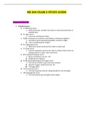 NR 304 EXAM 2 STUDY GUIDE VERSION 1 / NR304 EXAM 2 STUDY GUIDE VERSION 1: LATEST,CHAMBERLAIN COLLEGE OF NURSING